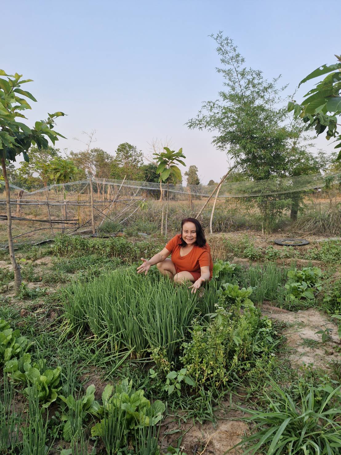 สำนักงานพัฒนาชุมชนอำเภอกุดชุม ขับเคลื่อนกิจกรรม ผู้นำต้องทำก่อน ปลูกผักสวนครัว สร้างความมั่นคงทางอาหาร 