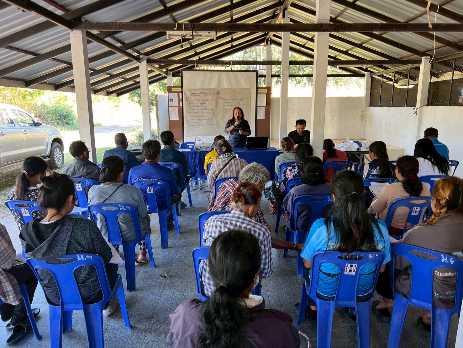สำนักงานพัฒนาชุมชนอำเภอกุดชุม ดำเนินโครงการการจัดตั้ง“ศูนย์จัดการกองทุนชุมชน” บ้านทรายทอง หมู่ 9 ตำบลคำน้ำสร้าง ประจำปีงบประมาณ 2569