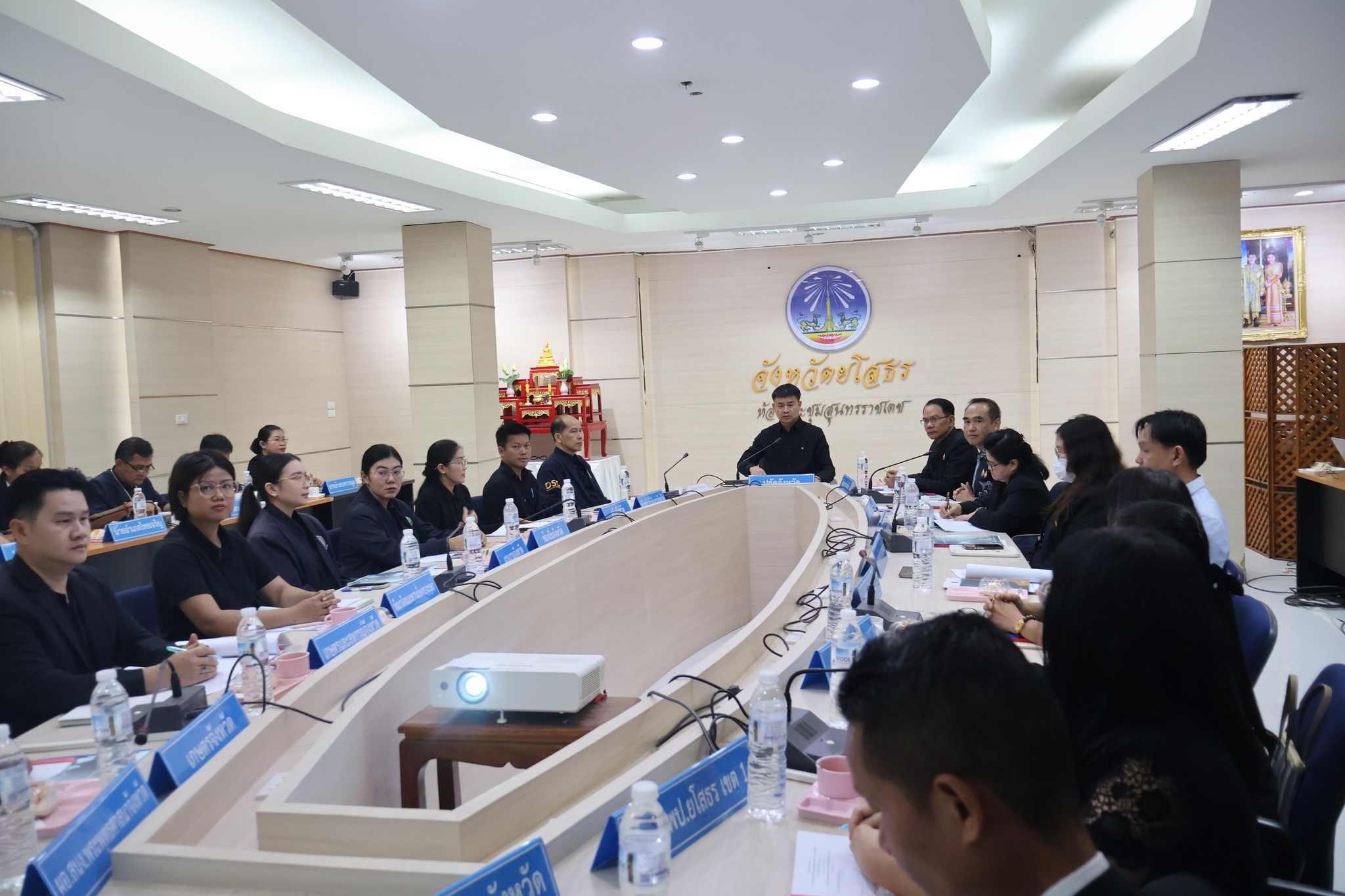 @รักที่สุด...ที่กุดชุม พช.กุดชุม ร่วมประชุมรับรองคุณภาพข้อมูล จปฐ. ระดับจังหวัด 