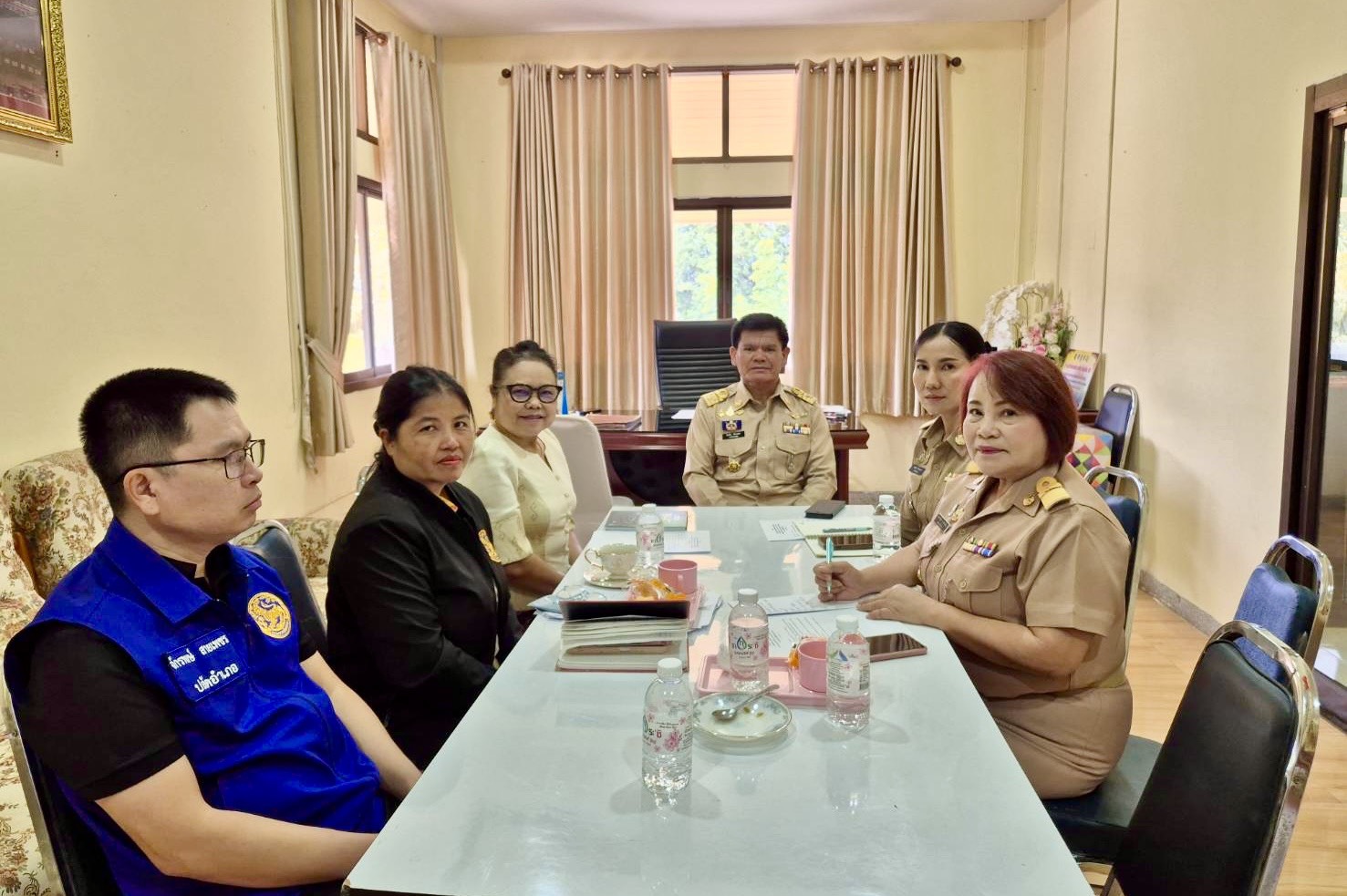@รักที่สุด...ที่กุดชุม   พช.กุดชุม ร่วมรับฟังการประชุมขับเคลื่อนภารกิจสำคัญของกระทรวงมหาดไทย ผ่านระบบ VCS